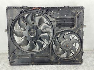 Диффузор радиатора в сборе 7L0121207E Audi Q7