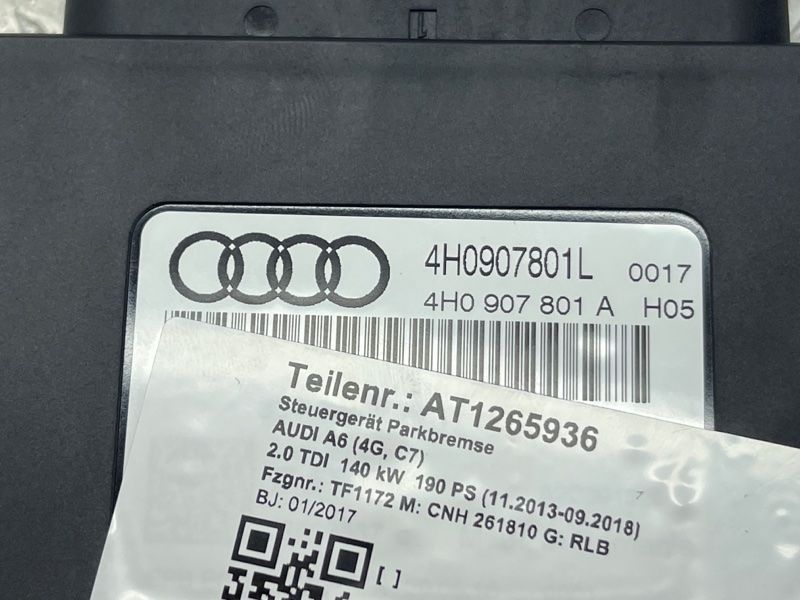 Блок управления стояночным тормозом Audi A6