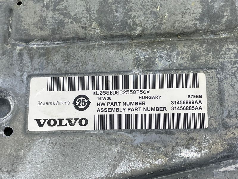 Підсилювач звуку Bowers & Wilkins 31456899 Volvo XC90