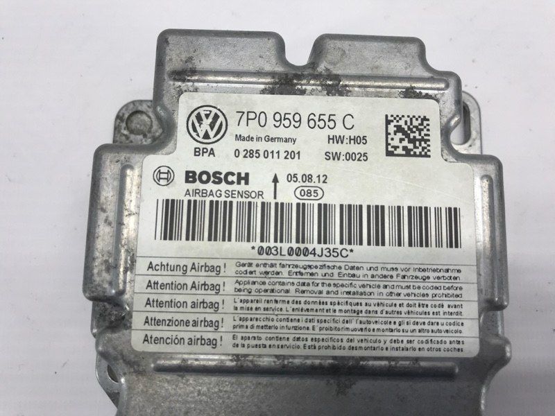 Датчик подушки безпеки airbag 7P0959655C Volkswagen Touareg