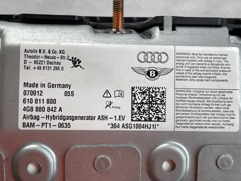 Подушка безпеки пасажира 4G8880842A Audi A6