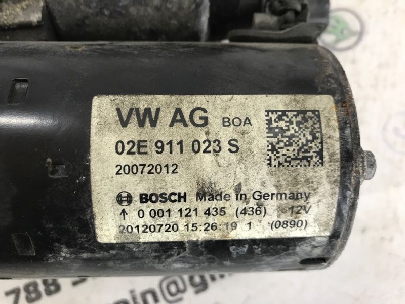 Стартер 02E911023S Volkswagen CC