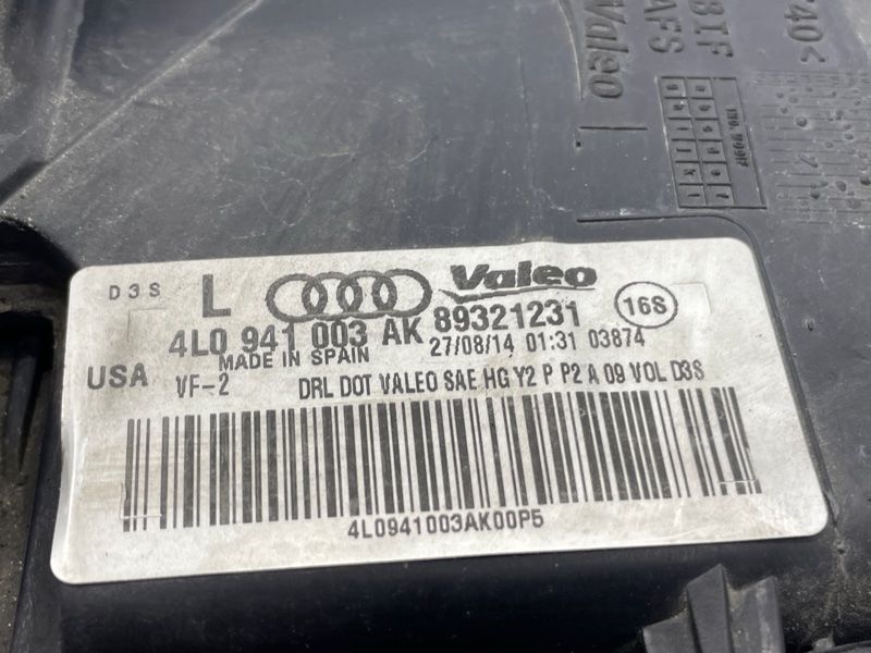 Фара ксенон ліва 4L0941003AK Audi Q7 Audi Q7