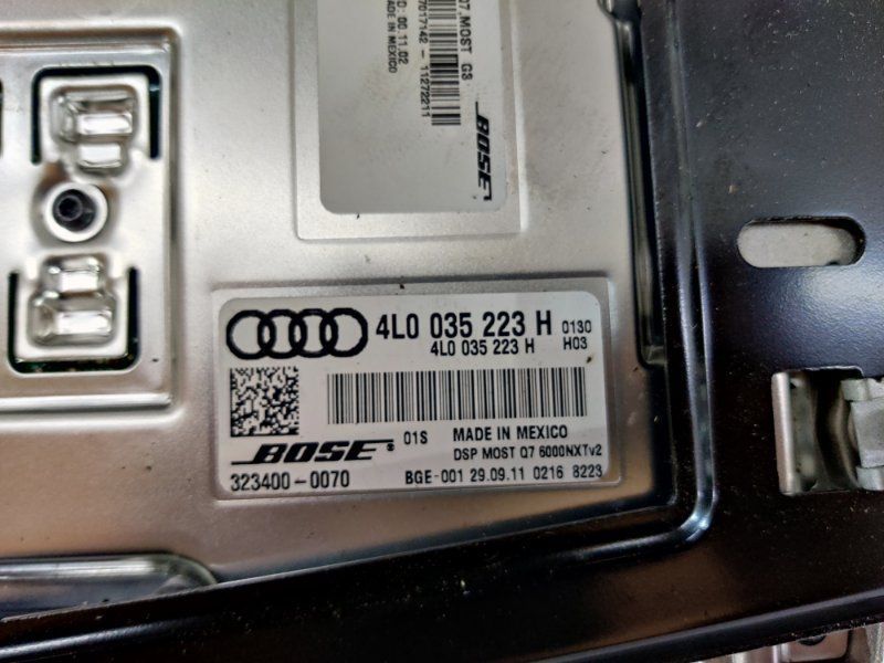 Усилитель звука BOSE 4L0035223H Audi Q7