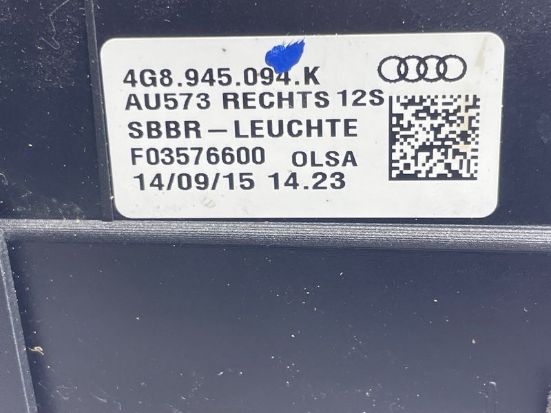 Стоп / ліхтар внутрішній 4G8945094K Audi A7