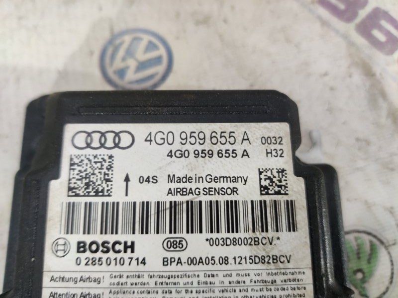 Блок управления подушками безопасности / SRS 4G0959655A Audi A6