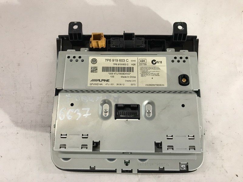 Дисплей і панель керування 7P6919603C Volkswagen Touareg