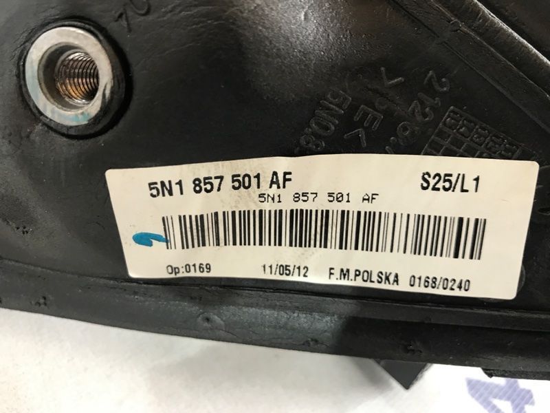 Зовнішнє дзеркало 5N1857501AF Volkswagen Tiguan