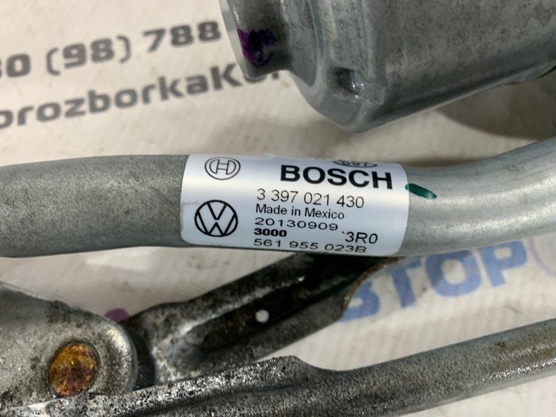 Мотор и трапеция дворников 561955023B Volkswagen Passat