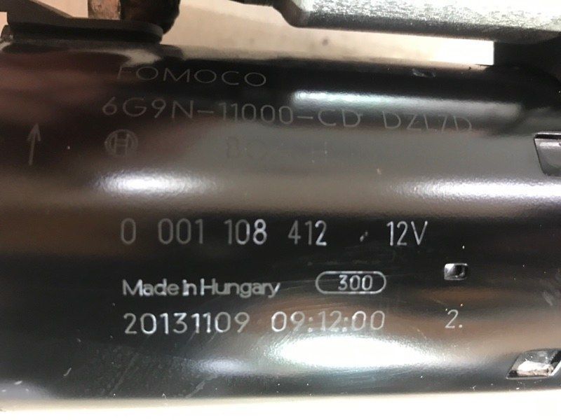 Стартер 6G9N11000CD Volvo XC60