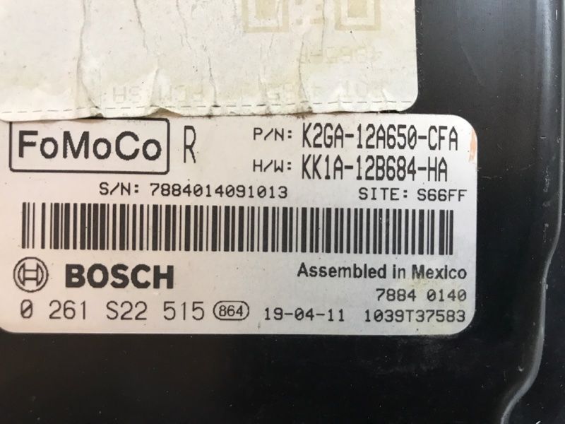 Блок керування двигуном K2GA12A650CFA Ford Edge