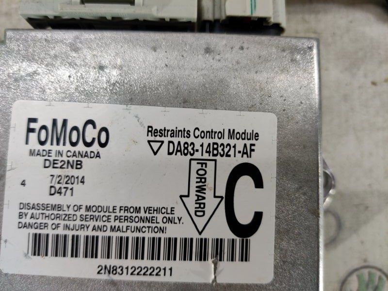 Блок управления подушками безопасности / SRS DA8314B321AF Ford Flex