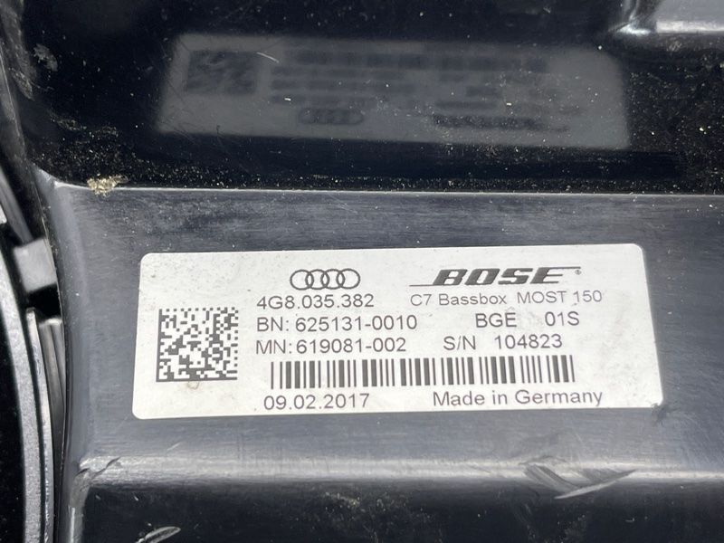 Сабвуфер BOSE Audi A7