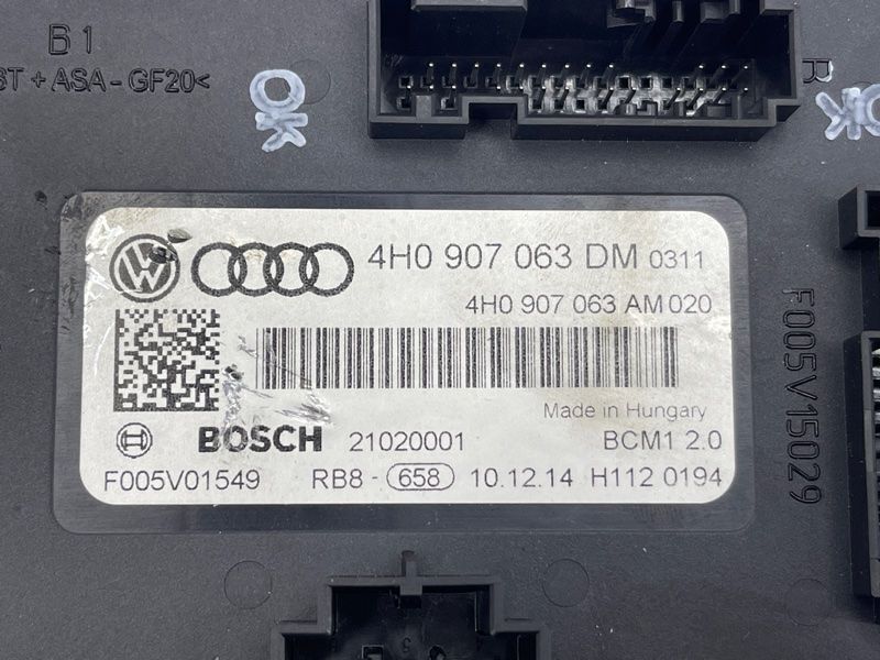 Блок комфорта 4H0907063DM Audi A6