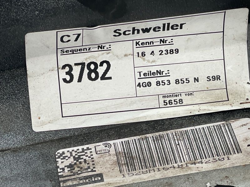 Поріг s-line 4G0853855NS9R Audi A6