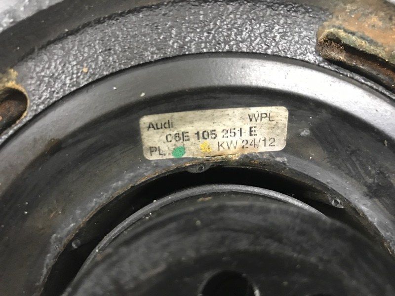 Шкив коленвала 06E105251E Audi Q7