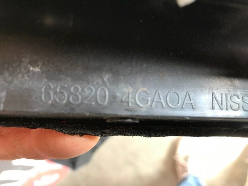 Накладка крыла 658204GA0A Infiniti Q50