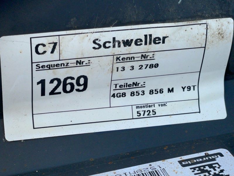 Поріг 4G8853856MY9T Audi A7