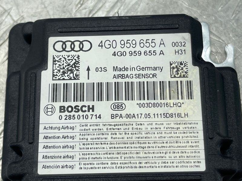 Блок управления подушками безопасности / SRS 4G0959655A Audi A6