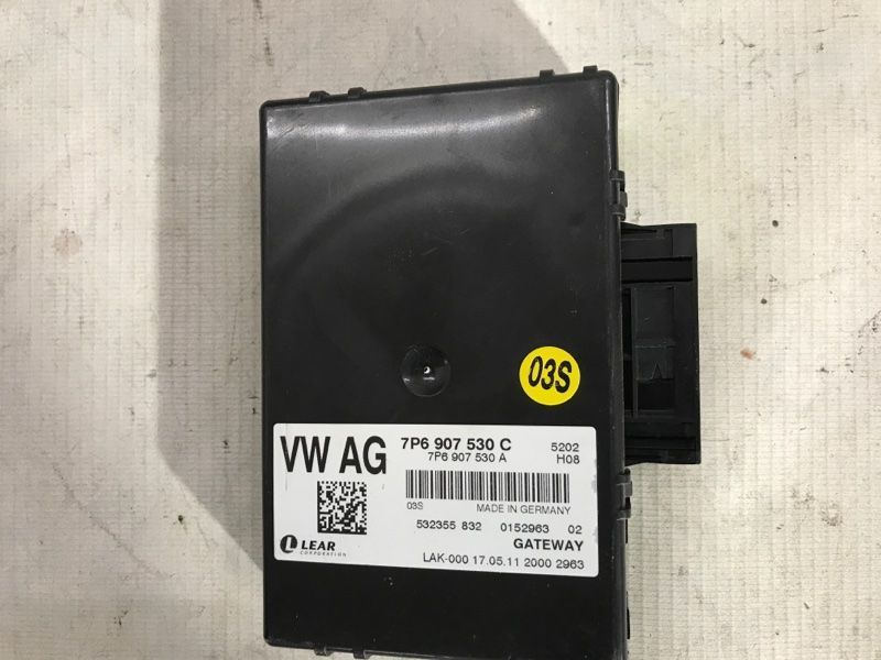 Діагностичний інтерфейс для шини даних (Gateway) 7P6907530C Volkswagen Touareg