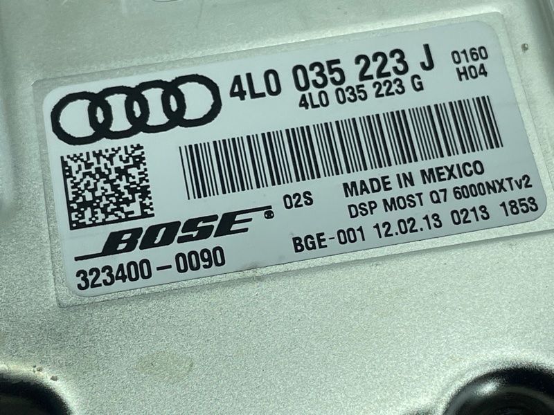 Підсилювач звуку BOSE 4L0035223J Audi Q7