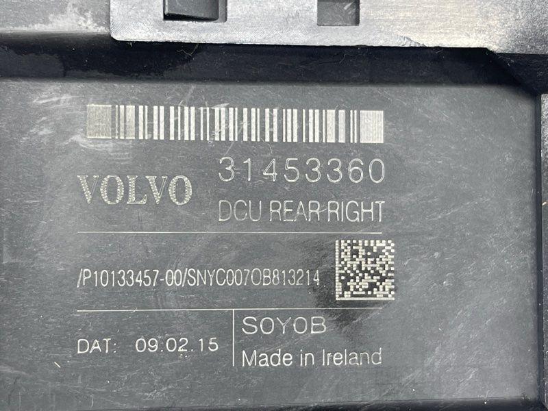 Блок управления двери 31453360 Volvo XC90