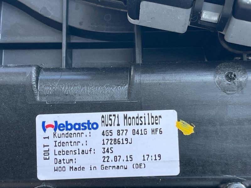Панорама / люк 4G5877041 Audi A6