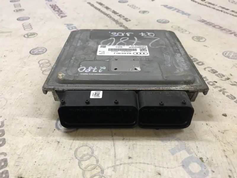 Блок керування двигуном 4L0910551J Audi Q7