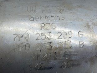 Глушитель 7P0253209G Audi Q7