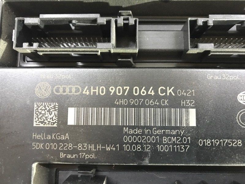 Блок комфорта 4H0907064CK Volkswagen Touareg