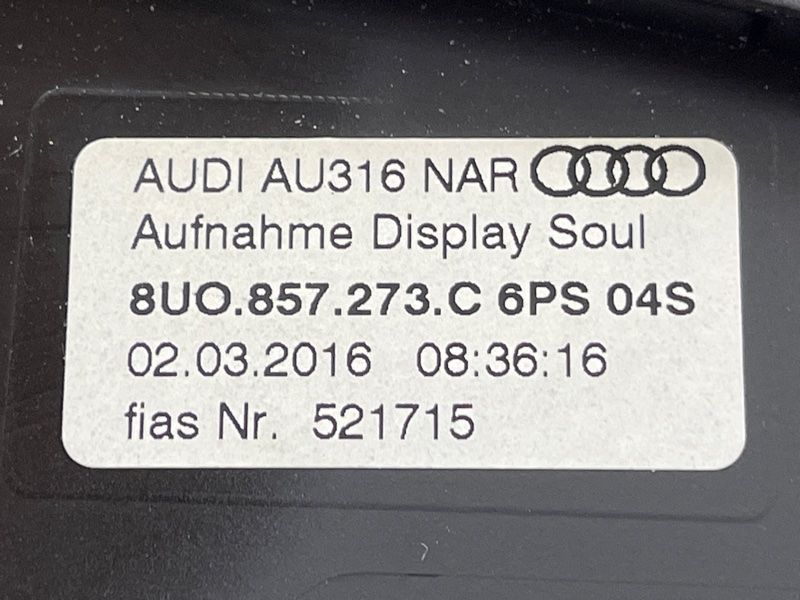 Дисплей 8U0919603A Audi Q3