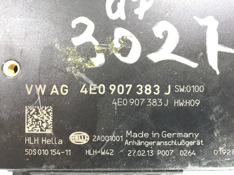 Блок керування розпізнавання причепа 4E0907383J Audi Q7