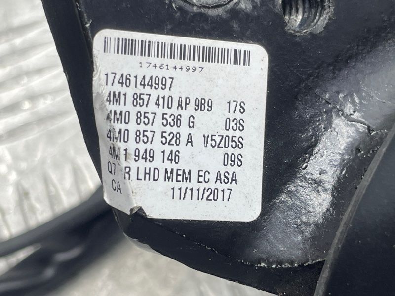 Зовнішнє дзеркало 4M1857410L9B9 Audi Q7