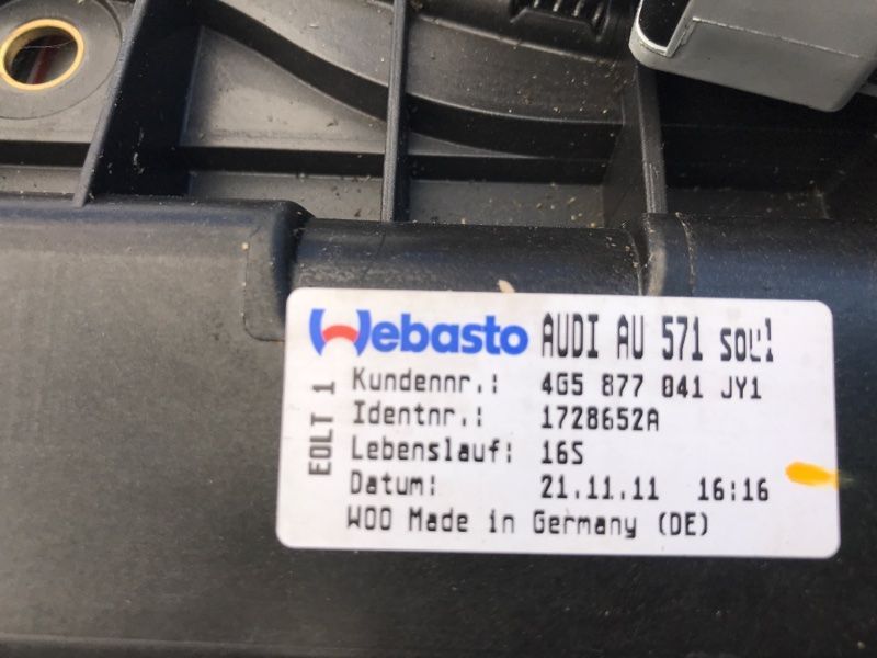Панорама / Люк 4G5877071 Audi A6