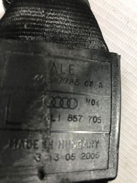 Ремінь безпеки 4L1857705V04 Audi Q7