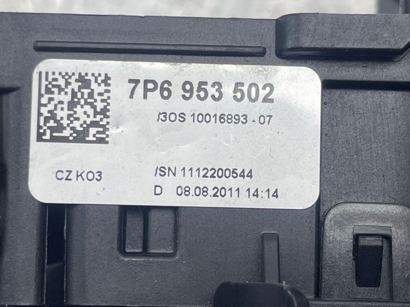 Блок подрулевых переключателей 7P6953502 Volkswagen Touareg