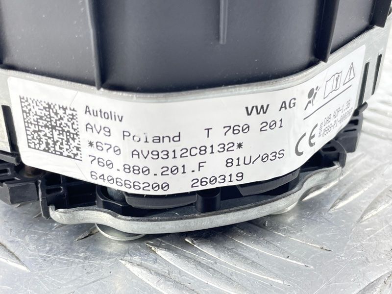 Подушка в кермо / airbag 760880201F81U Volkswagen Touareg