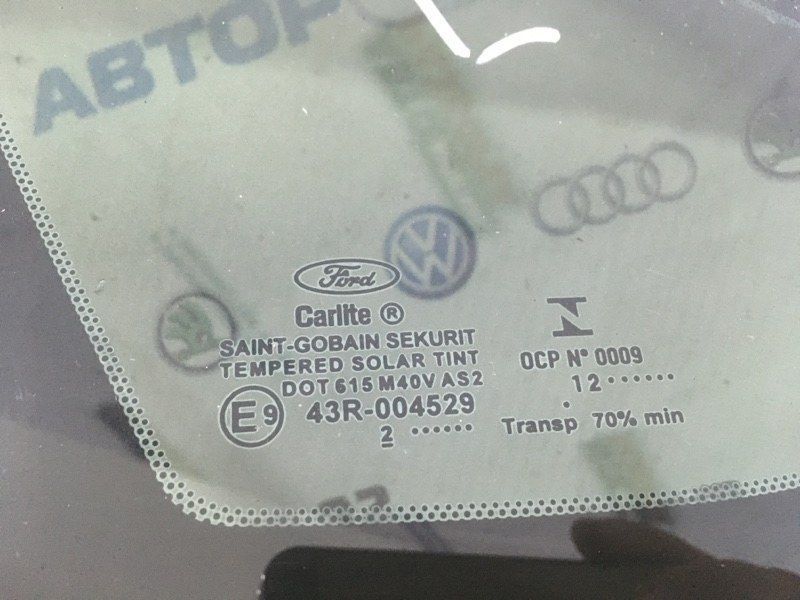 Стекло боковое заднее DS73F29701A Ford Fusion