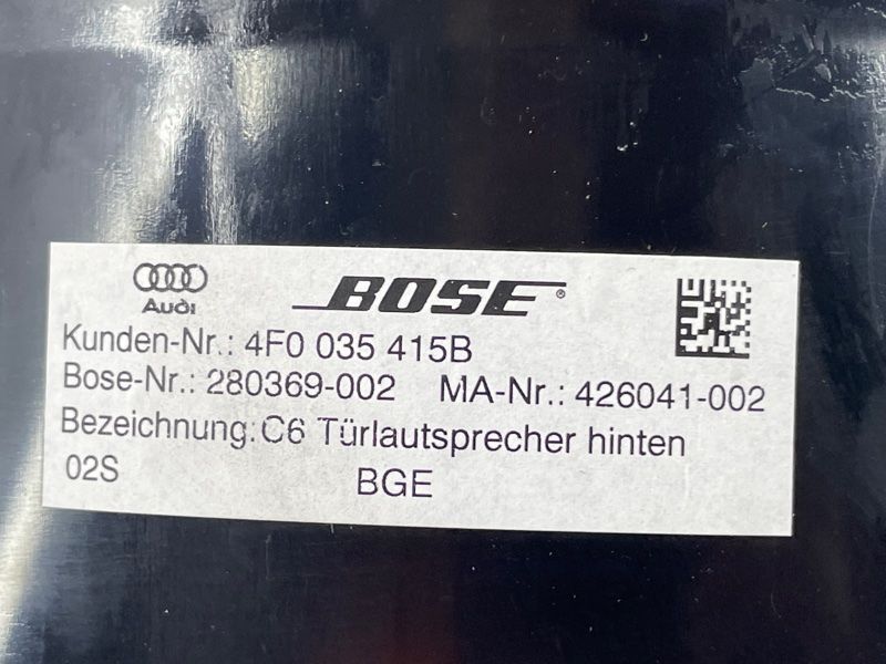 Динамік дверей BOSE 4f0035415b Audi Q7