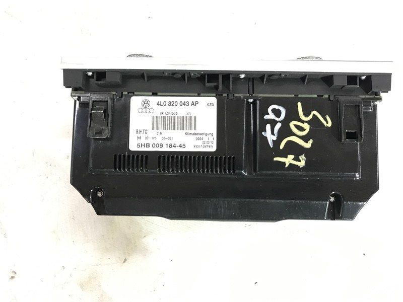 Панель управления климат-контролем 4L0820043APSZD Audi Q7