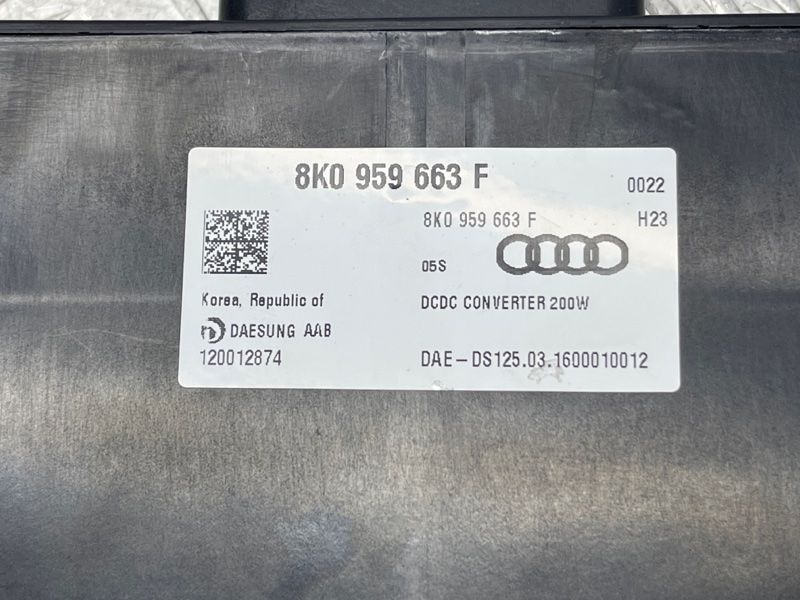 Стабилизатор напряжения 8K0959663F Audi A6