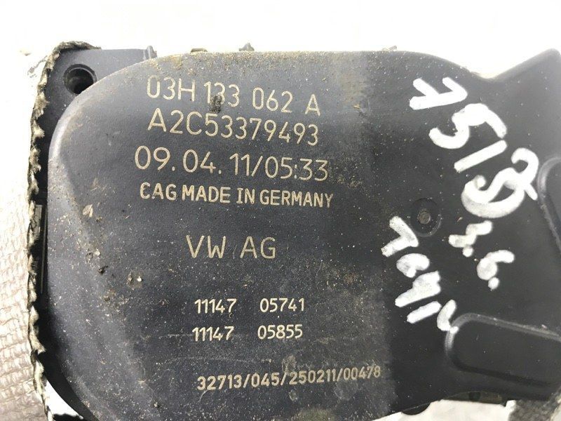 Дроссельная заслонка 03H133062A Volkswagen Touareg