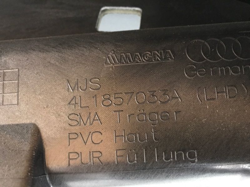 Торпедо с подушкой безопасноти 4L1857041NTPR Audi Q7