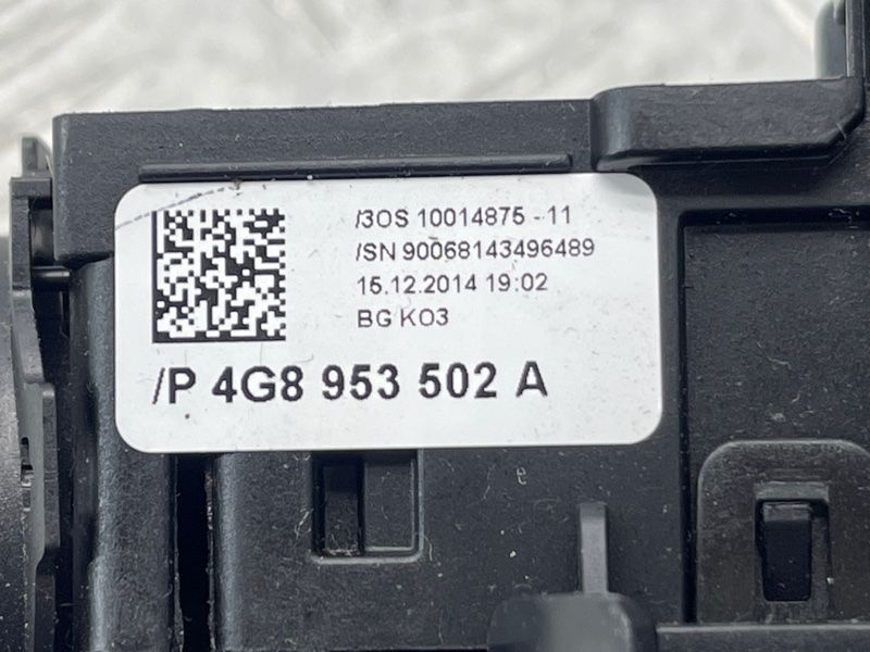 Блок подрулевых переключателей 4G8953502 Audi A6