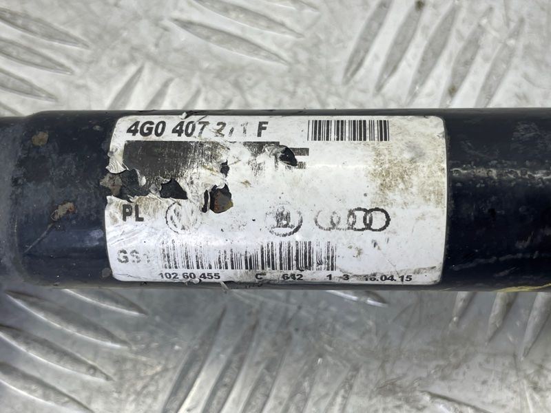 Привідний вал передній 4G0407271F Audi A7 Audi A6, Audi A7, Audi A8, Audi Q5, Audi RS7, Audi S6, Audi S7, Audi S8, Audi SQ5