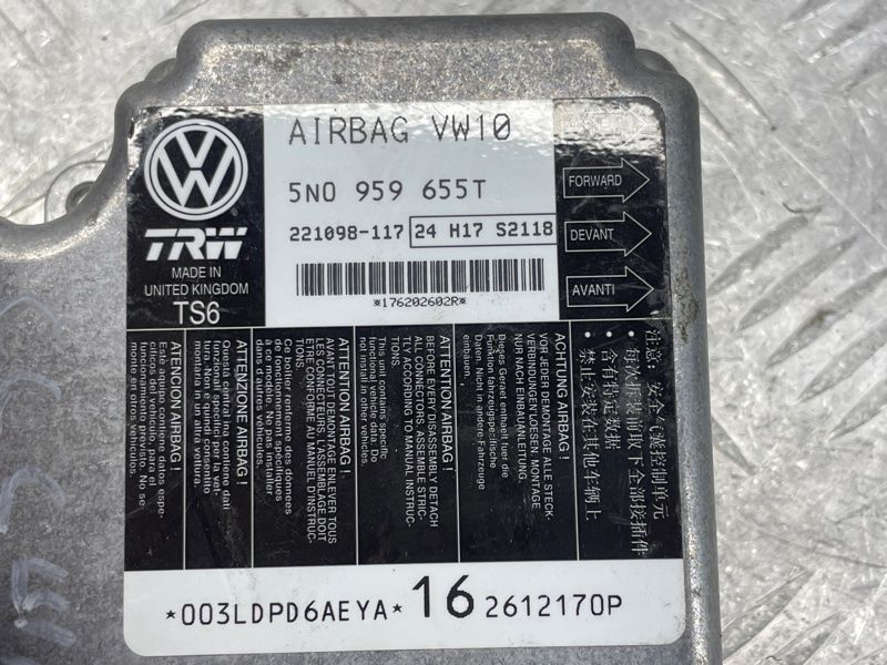 Блок управления подушками безопасности / SRS 5N0959655T Volkswagen CC
