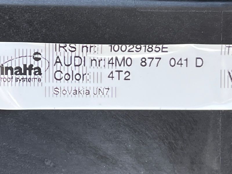 Панорама / люк 4M0877049D Audi Q7