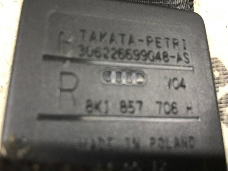 Ремінь безпеки 8K1857706H Audi A4