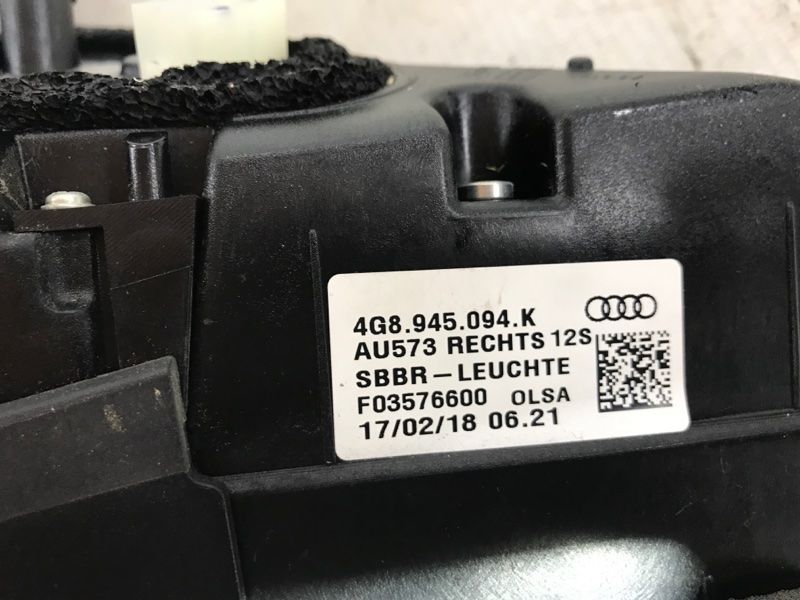 Стоп / ліхтар внутрішній 4G8945094K Audi A7