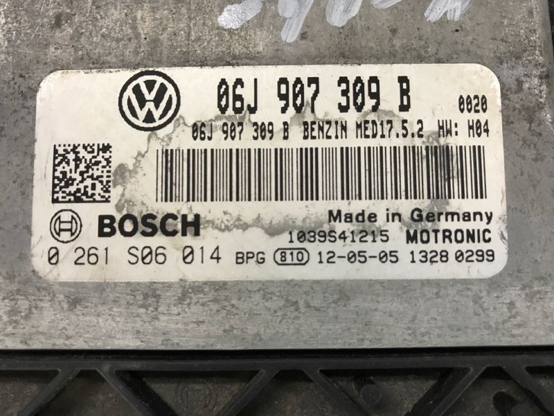 Блок керування двигуном 06J907309B Volkswagen CC